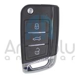 9010 | Akıllı Kumanda Sustalı 3 Buton 433MHz VW MQB tipi