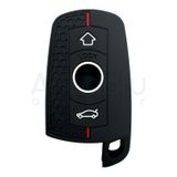 2705-PK | BMW Petek Desenli Kılıf 3 Buton Kırmızı