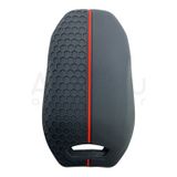 3416-PK | Peugeot - Citroen Petek Desenli Kılıf 3 Buton Kırmızı FAR