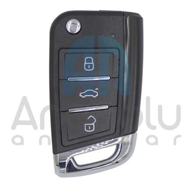 9011 | Akıllı Kumanda Sustalı 3 Buton 315MHz VW MQB tipi