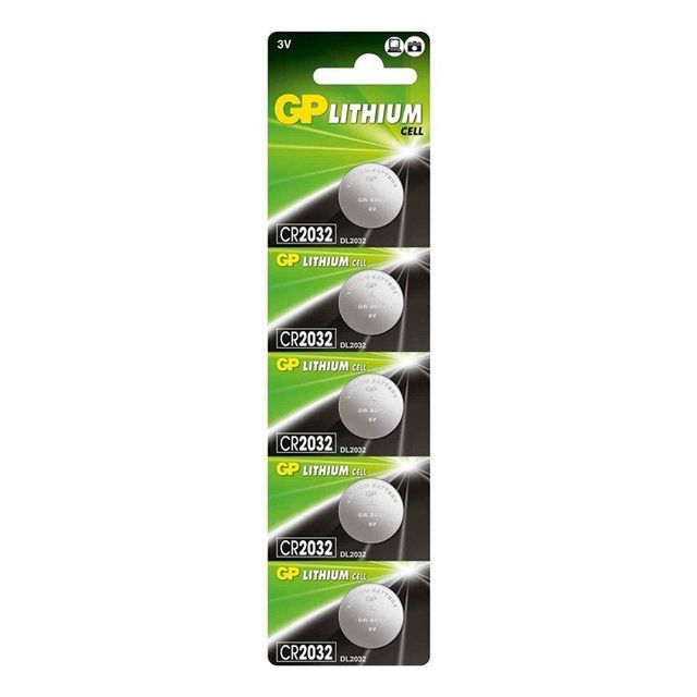 2032 | GP Pil Gp 2032 3v Lityum 5’li  Paket