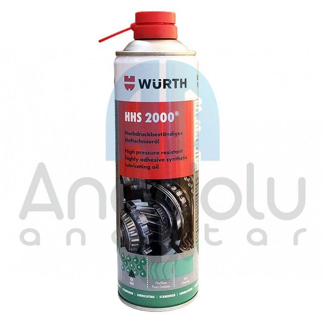 10001 | WÜRTH HHS 2000 Yağlama Spreyi 500ml Original