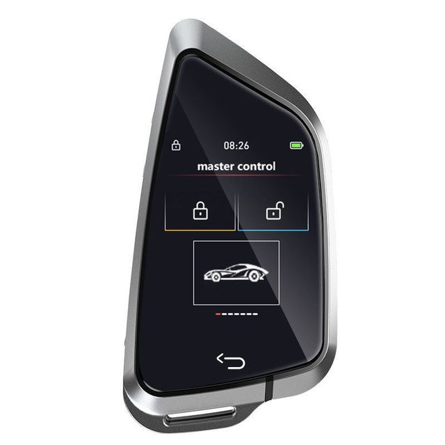 1457 | LCD Ekranlı Yeni BMW Tip Eller Serbest Smart Kumanda