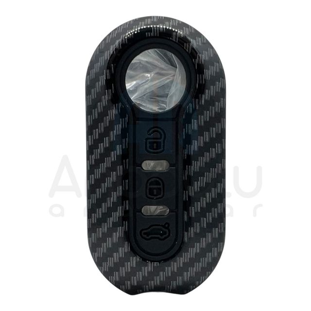 3810KARBON | Fiat Sustalı 3 Buton Karbon Fiber Kılıfı