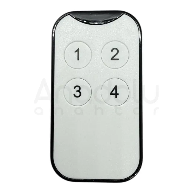 9134 | UK-49 Beyaz 434Mhz Rolling Akıllı Garaj Kumanda