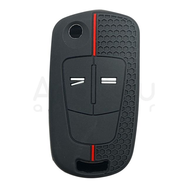 3215-PK | Opel Sustalı Petek Desenli Kılıf 2 Buton Kırmızı