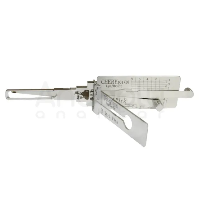7734 | Lishi Chery101 2 in 1 kilit açma Maymuncuk