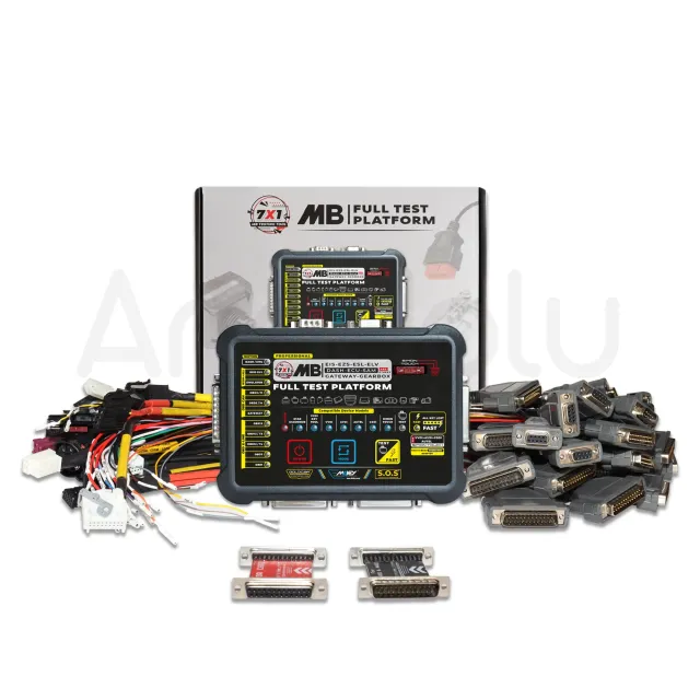 9456 | Mercedes 7in1 Profesyonel Servis Test Cihazı Star Diagnosis, VVDI Keytool, VVDI MB Tool, AVDI, Autel, CGDI, Simon Touch ile Uyumlu