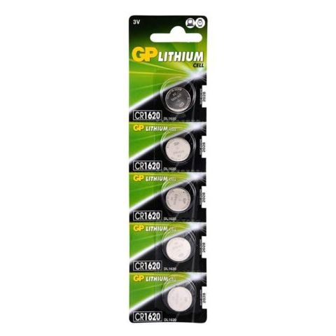 1620 | GP Pil Gp1620 3v Lityum 5’li Paket