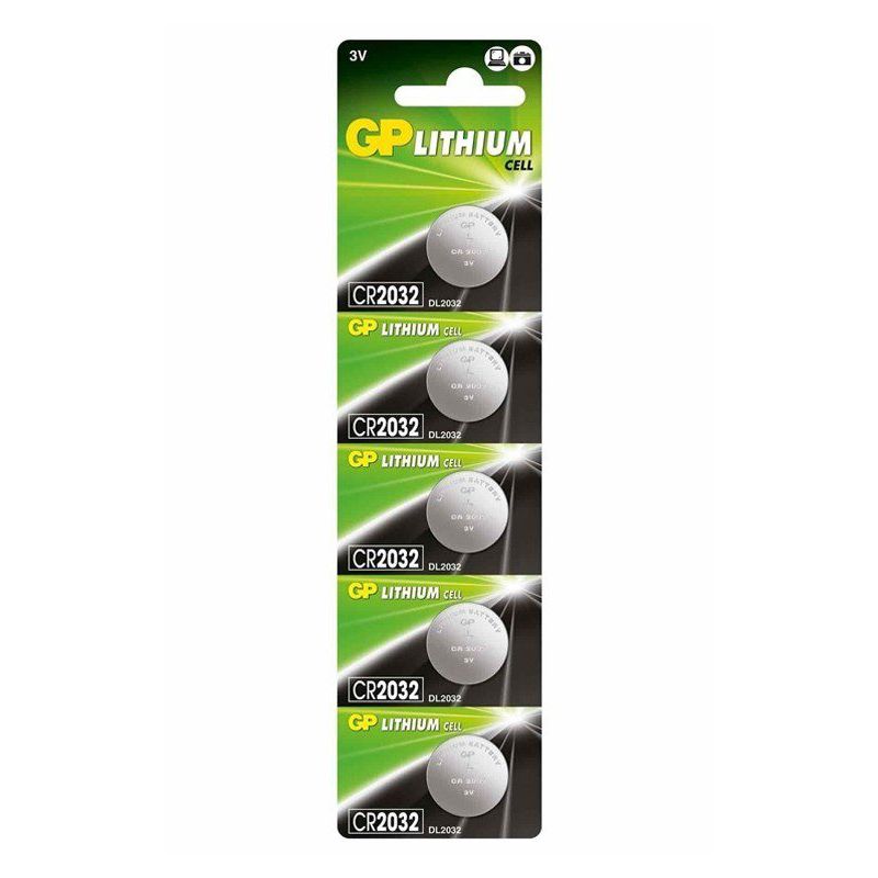 2032 | GP Pil Gp 2032 3v Lityum 5’li  Paket