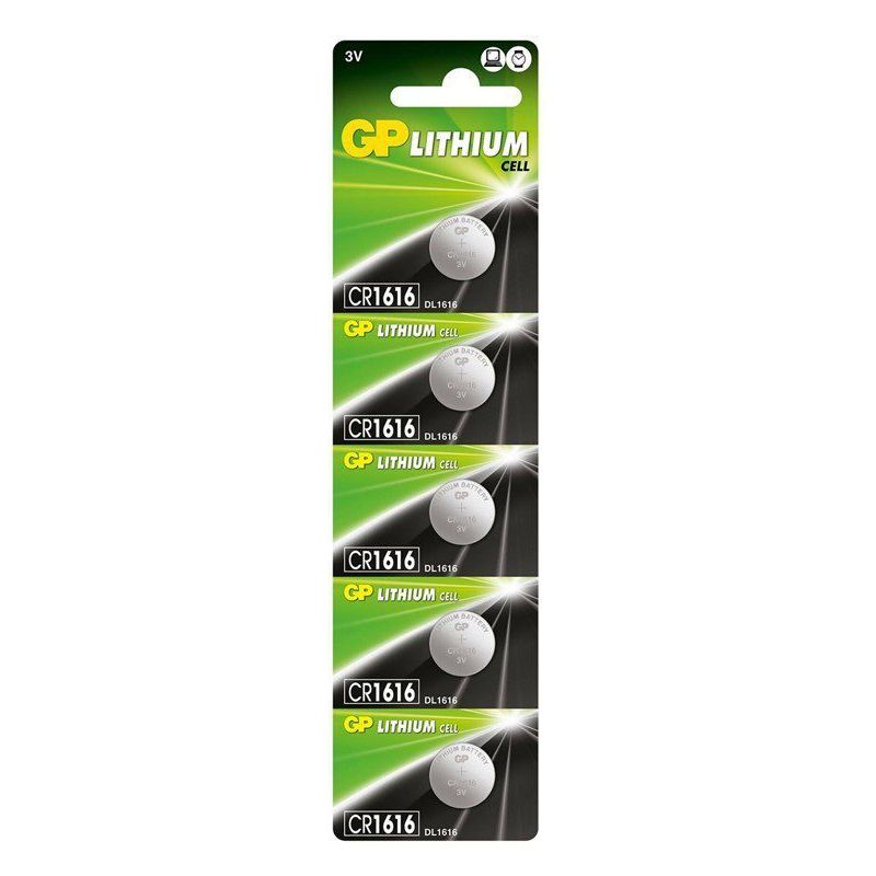1616 | GP Pil Gp 1616 3v Lityum 5'li Paket