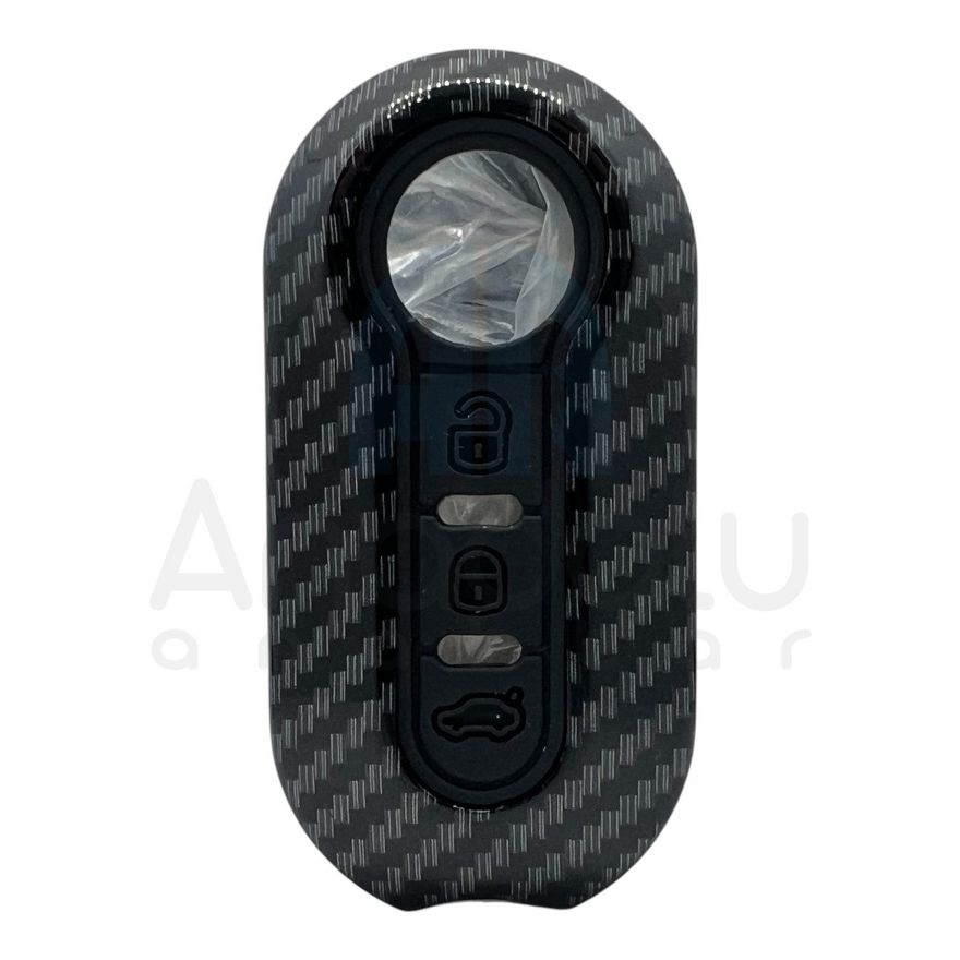 3810KARBON | Fiat Sustalı 3 Buton Karbon Fiber Kılıfı