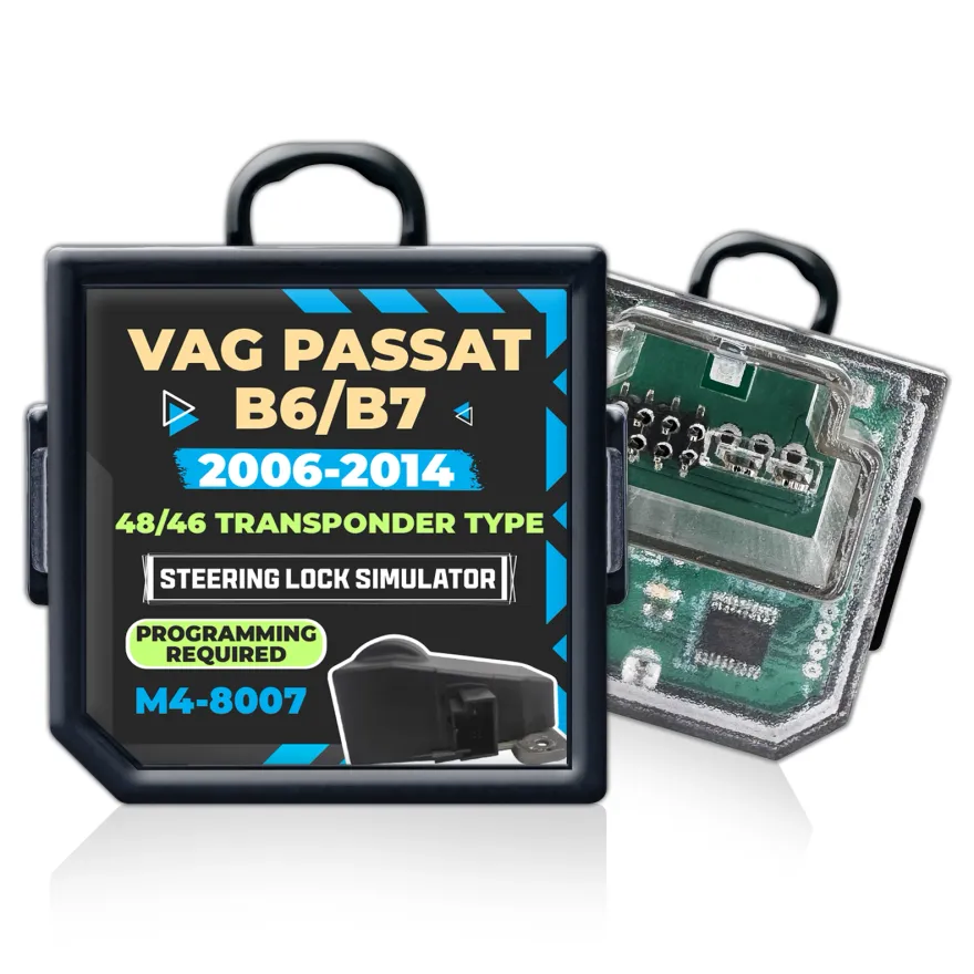 9446 | Volkswagen VW B6 / B7 Passat 48 / 46 Transponder için Direksiyon Kilidi Emülatörü