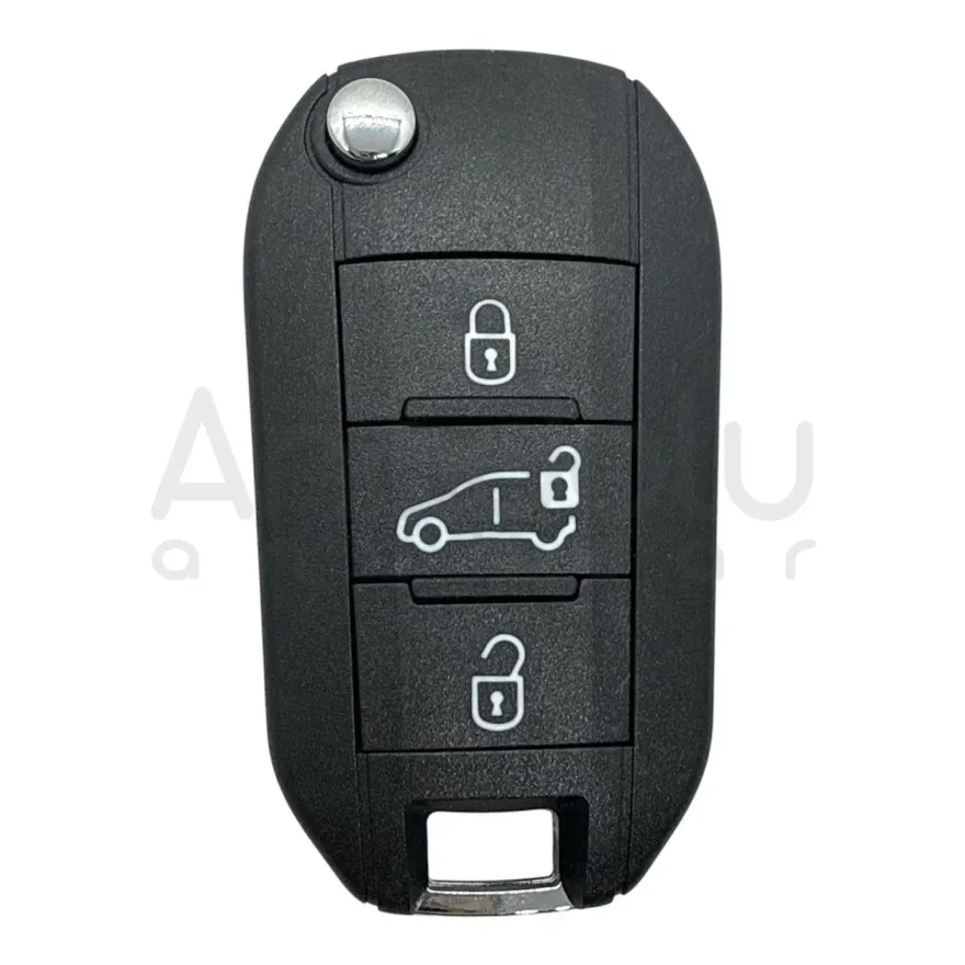 4784 | Citroen Yeni Kasa Ticari Bagaj Kumanda Kabı 3 Buton