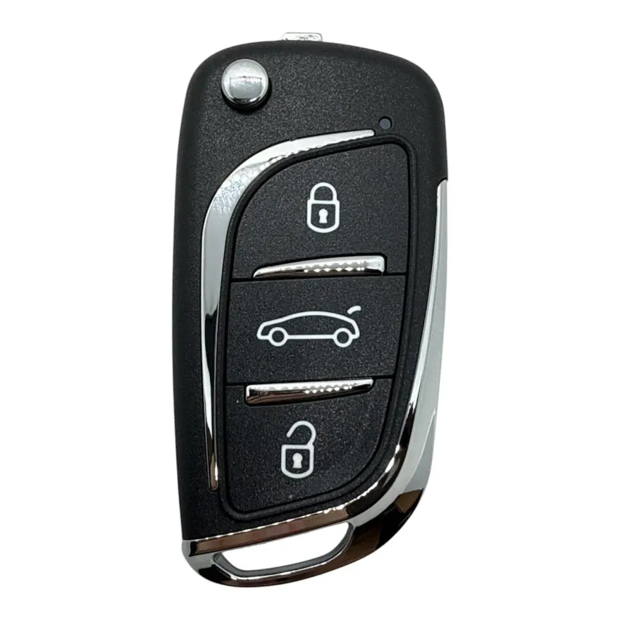 5893 | KD Sustalı Kumanda 3 Buton Peugeot Tipi B-11