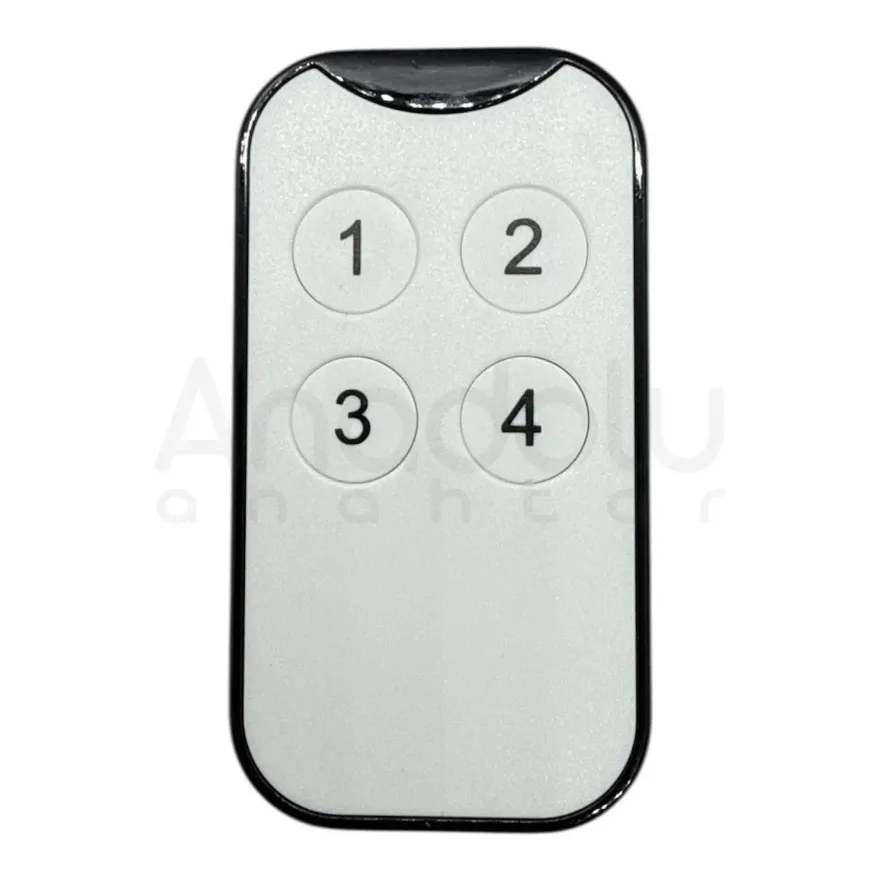 9134 | UK-49 Beyaz 434Mhz Rolling Akıllı Garaj Kumanda