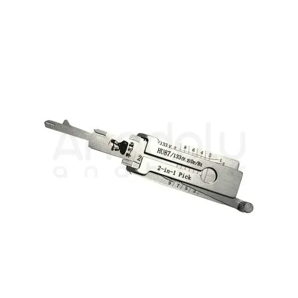 7743 | Lishi Suzuki HU87 2 in 1 kilit açma Maymuncuk